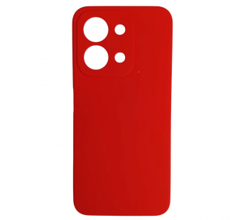 Чехол силиконовый Xiaomi Redmi 15C/POCO C85 Silicone Cover без лого красный#2145727