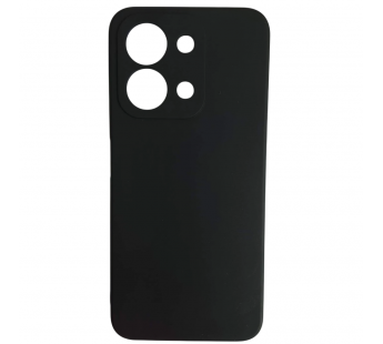 Чехол силиконовый Xiaomi Redmi 15C/POCO C85 матовый с защитой камеры черный#2145732