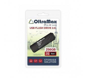 256Гб накопитель USB2.0 OltraMax 310 черный#2145637