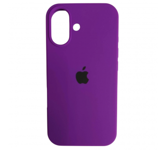 Чехол силиконовый Silicone Case ORG iPhone 16 фиолетовый (24)#2145830