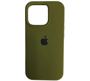 Чехол силиконовый Silicone Case ORG iPhone 16 Pro хаки (13)#2145819