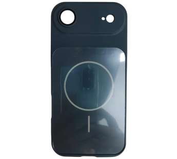 Чехол пластиковый iPhone 17 Air Skin Case MagSafe с защитой камеры синий#2145857