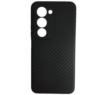 Чехол силиконовый Xiaomi Redmi 15 карбон черный#2145736