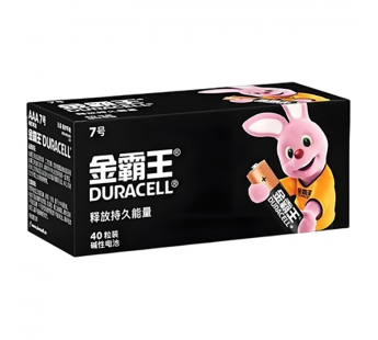 Батарейка Duracell Basic LR03 AAA BOX40 Alkaline 1.5V CN (Китай) (40/720)#2146534