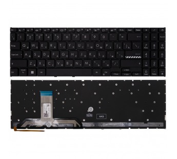 Клавиатура для Asus Vivobook 15 M1502IA черная c подсветкой#2146687