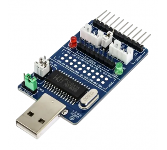 Модули интерфейсов NONAME CH341A Модуль YSUMA01-341Aадаптера USB - I2C/SPI/UART/MEM/EPP с разъемом USB тип A#2151883