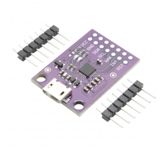 Модули интерфейсов NONAME CP2112 Модуль MCU-2112 адаптера USB- SMBus/I2C с разъемом Micro-USB#2147229