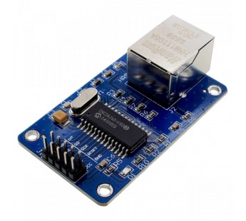 Модули интерфейсов NONAME ENC28J60-I/SO Модуль Ethernet c SPIинтерфейсом#2151880