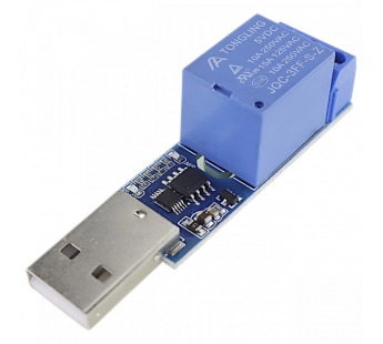 Модули реле и коммутации NONAME LCUS-1 Модуль реле USB SPDT250В 10А#2147316