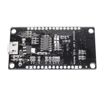 Платы отладочные NONAME ESP8266+CH340C Отладочная плата Wi-Fi сграфическим OLED индикатором 128x64 SSD1315, разъем microUSB#2146860