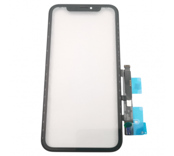 Тачскрин для iPhone XR + OCA + рамка (черный), ОРИГ 100% (G+OCAPro)#2147378