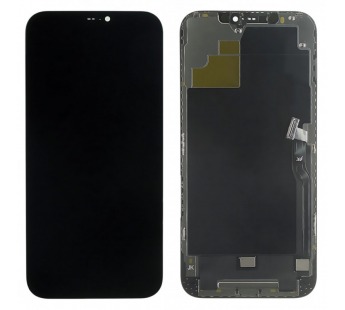 Дисплей для iPhone 12 Pro Max + тачскрин + рамка (черный), JK (шлейфIC)#2147603