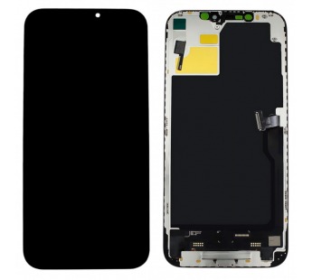 Дисплей для iPhone 12 Pro Max + тачскрин + рамка (черный), OLED ALG(шлейф IC)#2147600
