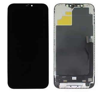 Дисплей для iPhone 12 Pro Max + тачскрин + рамка (черный), OLED JCID(Diagnosable Screen, без ошибки)#2175677