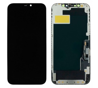 Дисплей для iPhone 12/12 Pro + тачскрин + рамка (черный), OLED JCID(Diagnosable Screen, без ошибки)#2147589