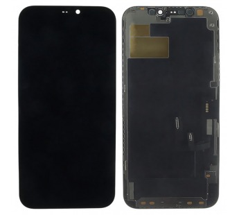 Дисплей для iPhone 12/12 Pro + тачскрин + рамка (черный), ориг#2147626