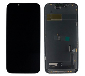 Дисплей для iPhone 13 + тачскрин + рамка (черный), SOFT OLED DD(шлейф IC)#2147621