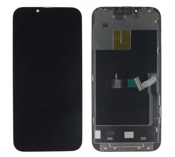 Дисплей для iPhone 13 Pro + тачскрин + рамка (черный), SOFT OLED DD(шлейф IC) 120Hz#2147618