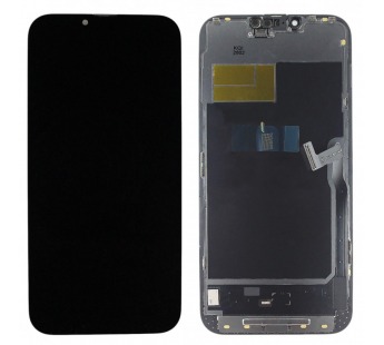 Дисплей для iPhone 13 Pro Max + тачскрин + рамка (черный), SOFTOLED DD (шлейф IC) 120Hz#2147649