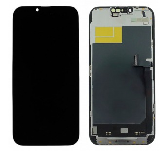 Дисплей для iPhone 13 Pro Max + тачскрин + рамка (черный), SOFTOLED RJ (шлейф IC)#2175691