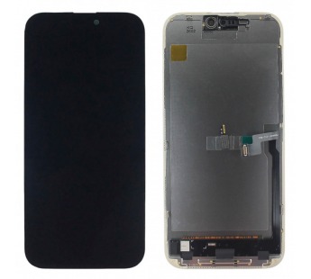 Дисплей для iPhone 16 Pro Max + тачскрин + рамка (черный), OLED DD(шлейф IC)#2147636
