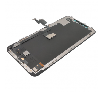 Дисплей для iPhone X + тачскрин + рамка (черный), GX AMOLED#2148602