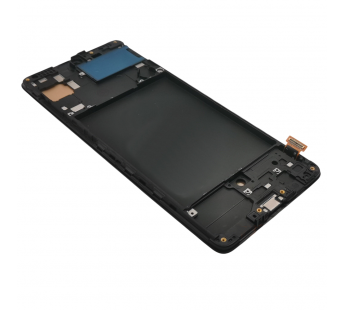 Дисплей для Samsung SM-A715 Galaxy A71 (2019) + тачскрин + рамка(черный), OLED LCD#2148100