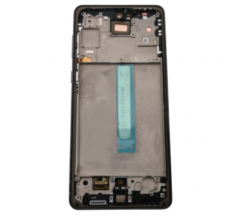 Дисплей для Samsung SM-A736 Galaxy A73 5G (2022) + тачскрин + рамка(черный), OLED LCD#2148087
