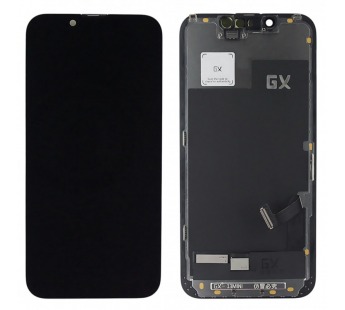 Дисплей для iPhone 13 mini + тачскрин + рамка (черный), OLED GX(шлейф IC)#2147694