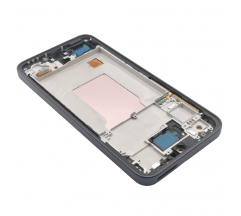 Дисплей для Samsung SM-A356 Galaxy A35 5G (2024) + тачскрин + рамка(темно-синий), OLED LCD#2148091