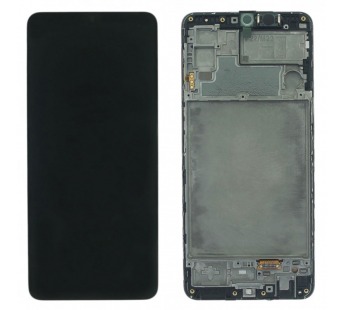 Дисплей для Samsung SM-M225 Galaxy M22 (2021) + тачскрин + рамка(черный), ОРИГ100%#2147741