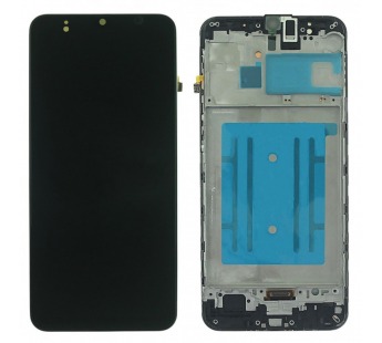 Дисплей для Samsung SM-M315 Galaxy M31 (2020) + тачскрин + рамка(черный), ОРИГ100%#2147738