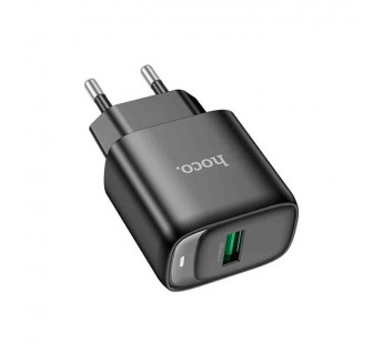 Сетевое ЗУ HOCO C140А (USB QC3.0/18W) черное#2147704