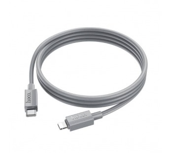 Кабель Lightning - Type-C HOCO X107 (27W/3A/1m) серый#2147709