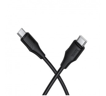 Кабель Type-C - Type-C HOCO X124 (60W/3А/1m/силиконовый) черный#2147713