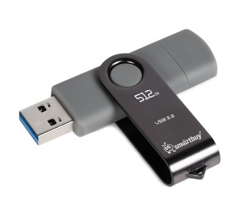USB 3.0  512GB  Smart Buy  Twist  Dual (USB Type-C + USB Type-A)#2147732