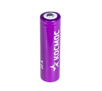 Аккумулятор КОСМОС 18650 Li-ion 3400 mAh без защиты, 4 шт шринк (20/200)#2147841