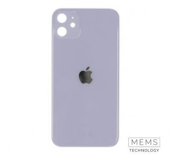 Задняя крышка (стекло) узкий вырез iPhone 11 Оригинал (Purple)#2152912