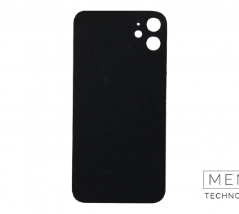 Задняя крышка (стекло) узкий вырез iPhone 11 Оригинал (Black)#2149237