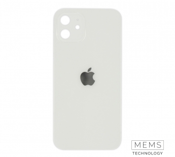 Задняя крышка (стекло) Узкий вырез iPhone 12 (White)#2149336