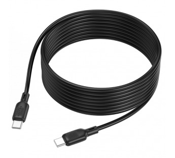 Кабель Type-C - Type-C BOROFONE BX113 (60W/3А/3m/силиконовый) черный#2180205