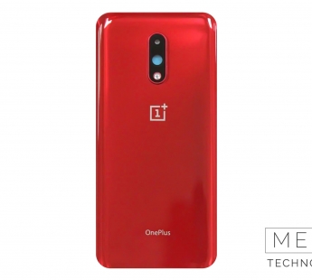 Задняя крышка OnePlus 7 (Красный) (Со стеклом камеры) Premium#2153829
