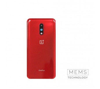 Задняя крышка OnePlus 7 (Красный) (Со стеклом камеры) Premium#2169019