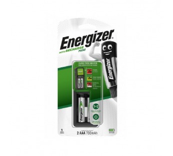 Зарядное устройство ENERGIZER Mini Charger incl. 2xAAA 700mAh  (1/4)#2148193