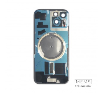 Задняя крышка (стекло) в сборе с рамкой для iPhone 15 Оригинал (Blue)#2167549