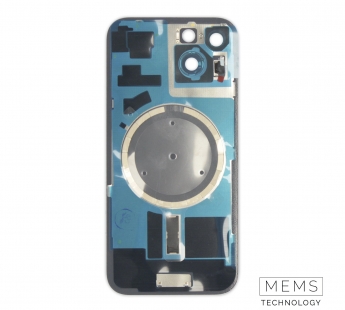 Задняя крышка (стекло) в сборе с рамкой iPhone 15 Оригинал (Blue)#2149271
