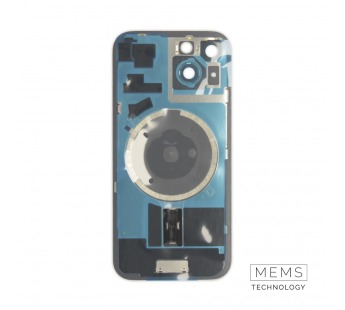 Задняя крышка (стекло) в сборе с рамкой iPhone 15 Оригинал (Yellow)#2167554