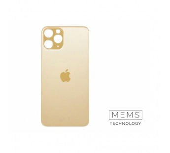 Задняя крышка (стекло) Узкий вырез iPhone 11 Pro Оригинал (Gold)#2184480