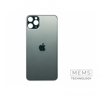 Задняя крышка (стекло) Узкий вырез iPhone 11 Pro Max Оригинал (Dark green)#2184488