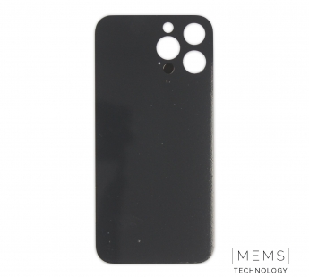 Задняя крышка (стекло) Узкий вырез iPhone 13 Pro Max (Silver)#2149325